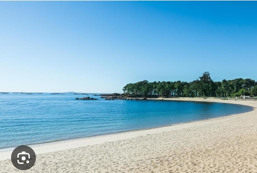 Apartamento En Zona Costera, Muy Cerquita De La Playa Apartman Pobra Do Caraminal Kültér fotó